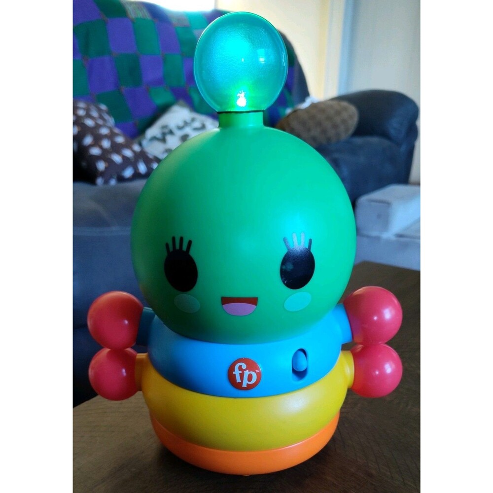 Fisher-Price Happy World Dance, Dance Rainbow Worm Friends with You Tested